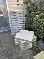 Beton tegels 60x60x5 en 2 antraciete wandjes, Tuin en Terras, Ophalen, Gebruikt, 10 m² of meer, Beton