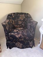 fauteuil, Huis en Inrichting, Fauteuils, Ophalen, Gebruikt, 75 tot 100 cm, Stof