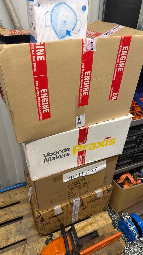 Partij mondkapjes FFp2, Ophalen, Z, Z, Z