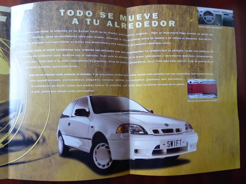 Suzuki Swift brochure, Verzenden, Zo goed als nieuw, Overige merken
