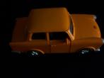 DDR trabant autootje ,oranje ,12lang bij 5bij4, Verzamelen, Ophalen, Zo goed als nieuw, Auto's