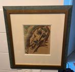 Jan Sluijters - Voorstudie voor de bewening van Christus, Antiek en Kunst, Ophalen of Verzenden