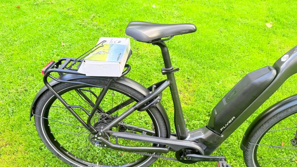 Luxe goede gave Elektrische fiets Flyer Upstreet 5 Belt 52cm, Fietsen en Brommers, Elektrische fietsen, Zo goed als nieuw, 51 tot 55 cm