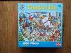 Z.g.a.n. That's Life puzzel - 1000 stukjes, Ophalen of Verzenden, 500 t/m 1500 stukjes, Zo goed als nieuw, Legpuzzel
