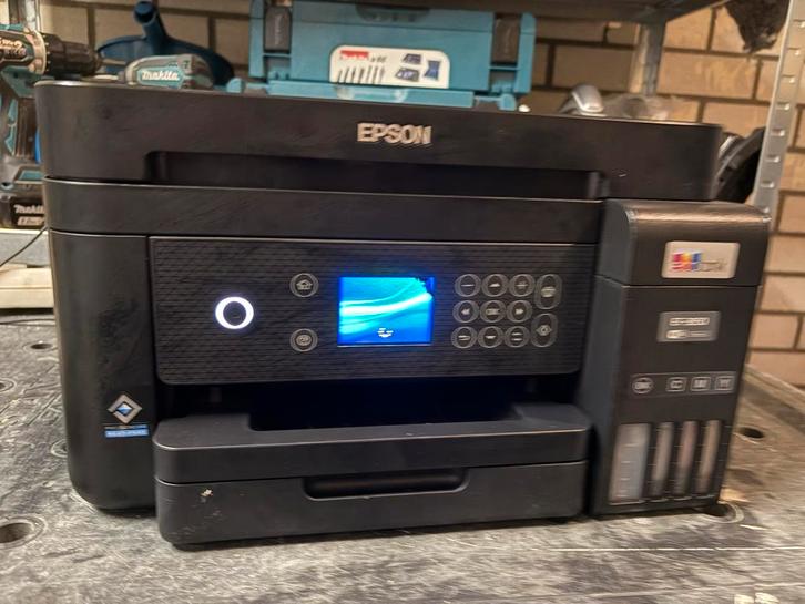 Epson EcoTank ET-3850 All-in-One Printer, Computers en Software, Printers, Zo goed als nieuw, All-in-one, Inkjetprinter, Kleur printen
