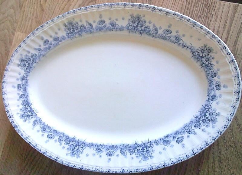 Franz anton mehlem bonn gretha ovale schaal, Ophalen of Verzenden