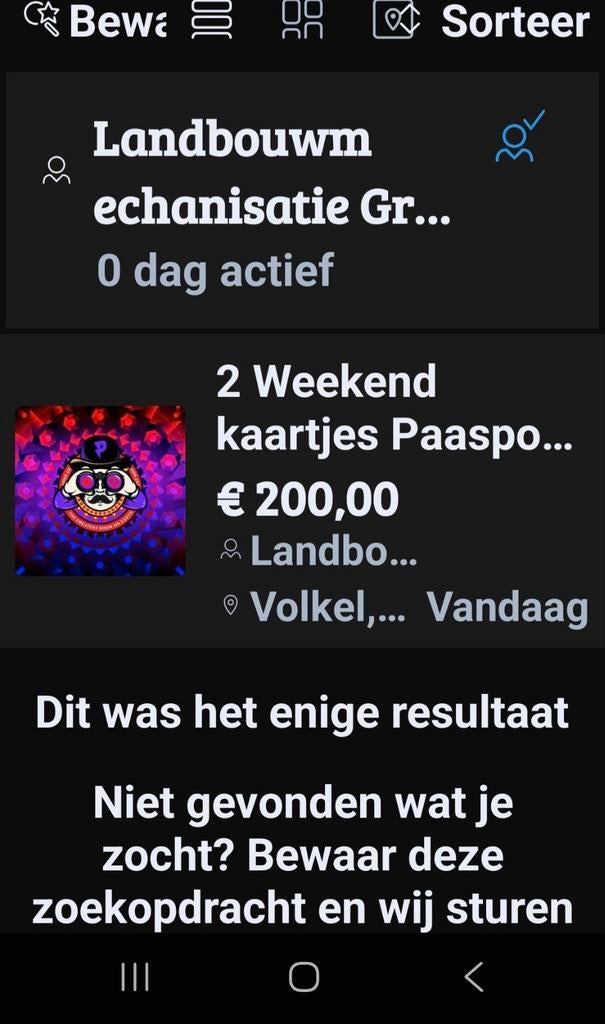 Paaspop kaarten van sligro oplichting, Tickets en Kaartjes, Twee personen