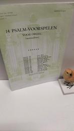 Kee, Cor e.a.; 14 Psalm- voorspelen voor orgel (Klavarskribo, Muziek en Instrumenten, Orgel, Gebruikt, Ophalen of Verzenden, Religie en Gospel