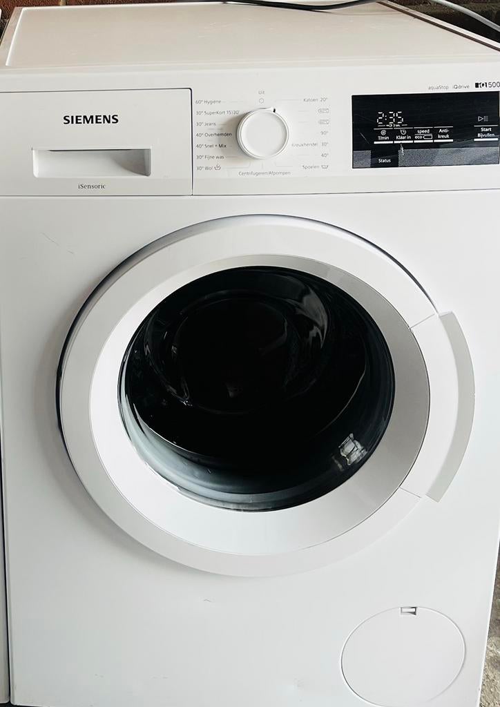 Mooie & Nette Siemens IQ500 Wasmachine 8KG in top staat, 1200 tot 1600 toeren, 8 tot 10 kg, Ophalen of Verzenden, Zo goed als nieuw