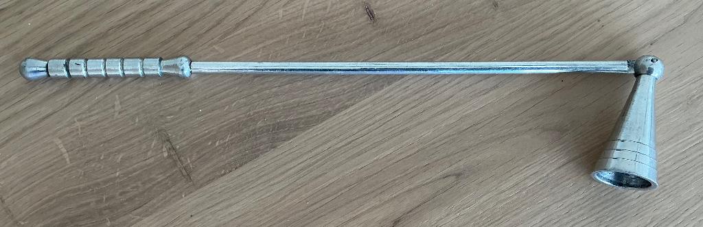 Kaarsendover / snuiter, Ophalen of Verzenden, Gebruikt, Metaal, Minder dan 25 cm