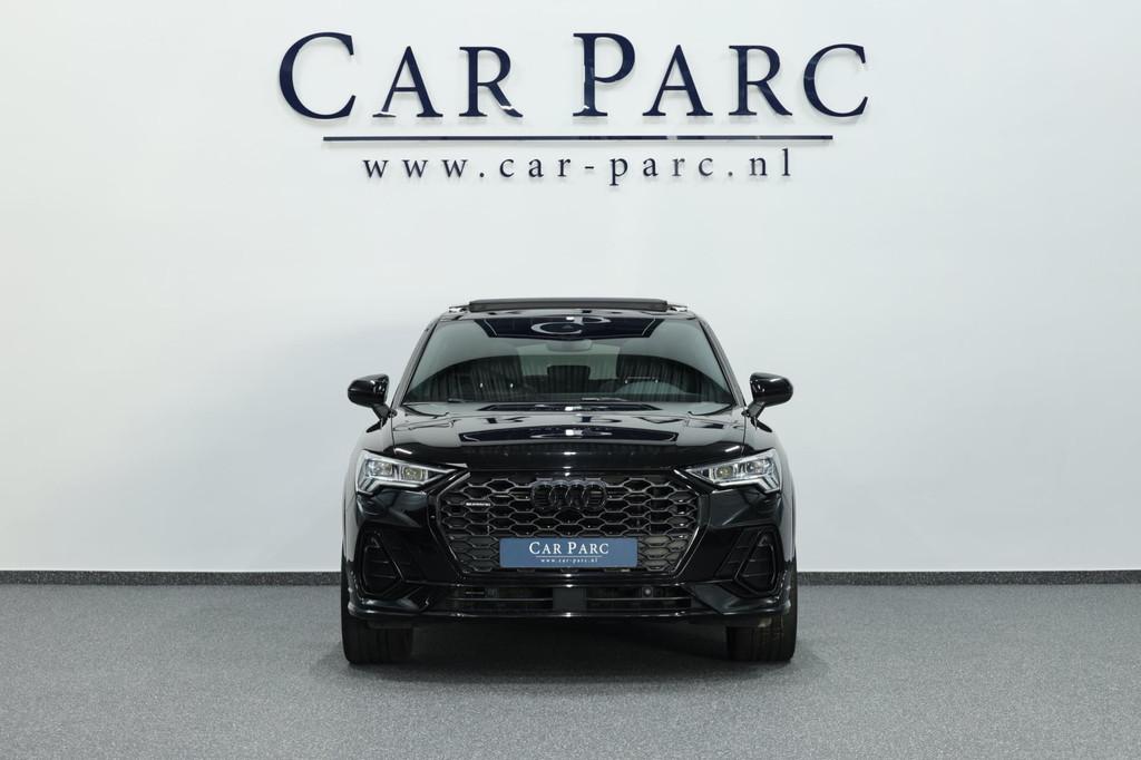 Audi Q3 Sportback 45 TFSI quattro S edition 3x S-LINE/SFEER/, Auto's, 1984 cc, Zwart, 14 km/l, Bedrijf