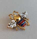 Mooie broche in stijl van Gucci, Sieraden, Tassen en Uiterlijk, Broches, Verzenden, Zo goed als nieuw, Goud, Overige materialen