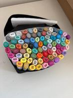 Ohuhu alcoholmarkers set van 80, fine & chisel tip, Ophalen of Verzenden, Nieuw, Potlood of Stift