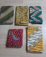 5 oude Indonesische sarong wikkelrok uit 1951, Ophalen of Verzenden, Rechthoekig, 50 tot 100 cm