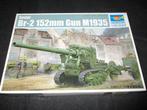 H-23,TRUMPETER 1-35,NO,02338,Soviet BR-2 152mm Gun M1935, Overige merken, Gebruikt, 1:32 tot 1:50, Overige typen