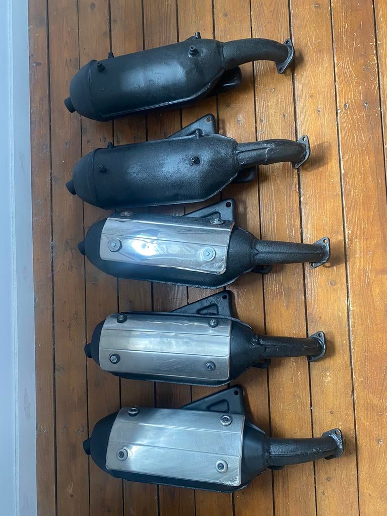 Sm06 en sm06 look, Fietsen en Brommers, Brommeronderdelen | Scooters, Ophalen of Verzenden, Gebruikt, Uitlaat, Piaggio