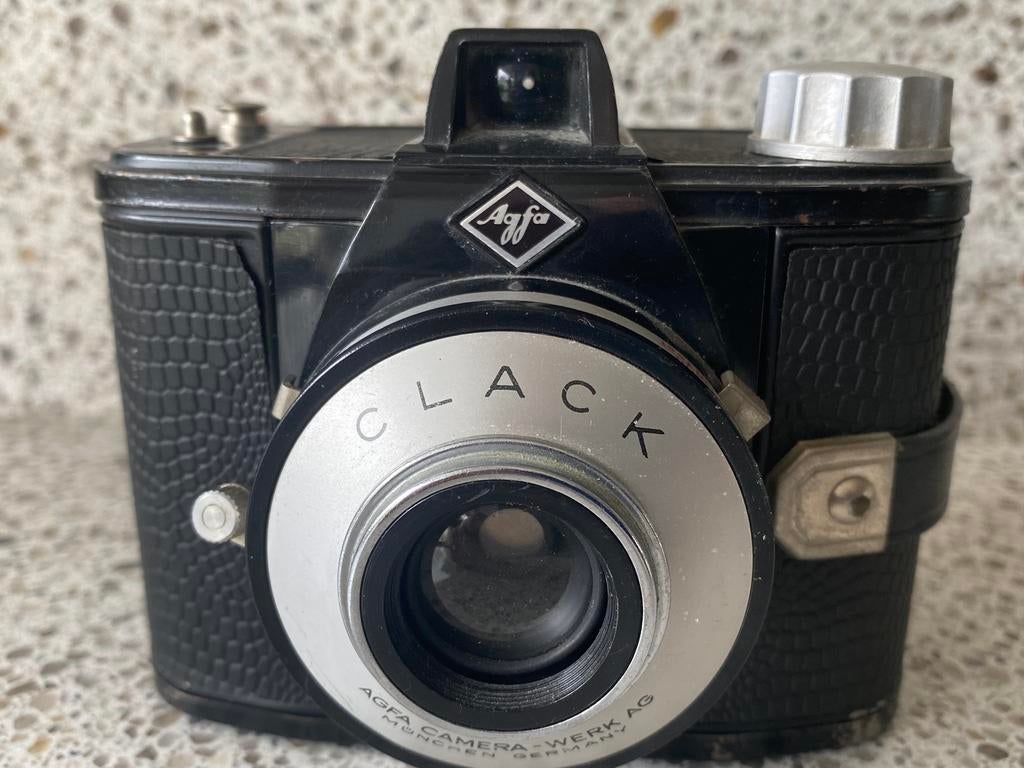 Agfa Clack camera vintage., Ophalen of Verzenden, Gebruikt, Compact, Overige Merken