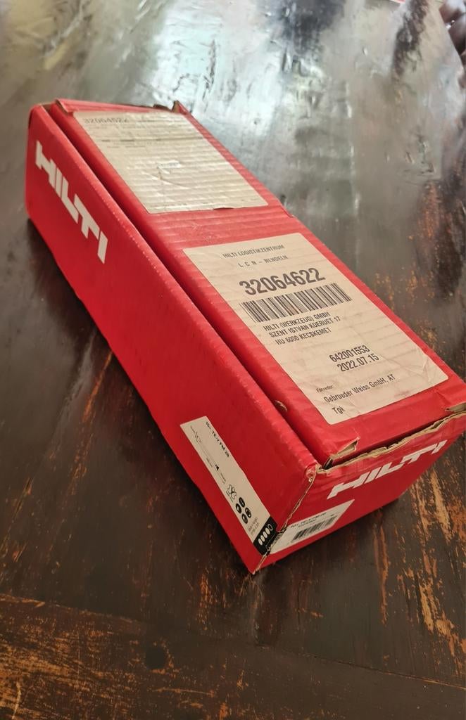 Hilti SDS max platte beitels, doos 10 stuks. Nieuw., Doe-het-zelf en Verbouw, Hilti, Nieuw, Sds max, Beitels