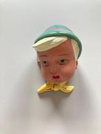 vintage Gmundner Keramik wandmasker Tiroler jongen, Ophalen of Verzenden