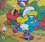 McDonalds Smurfen - Smurfin op rolschaatsen (pluche), Ophalen of Verzenden, Nieuw, Smurfin, Poppetje, Figuurtje of Knuffel