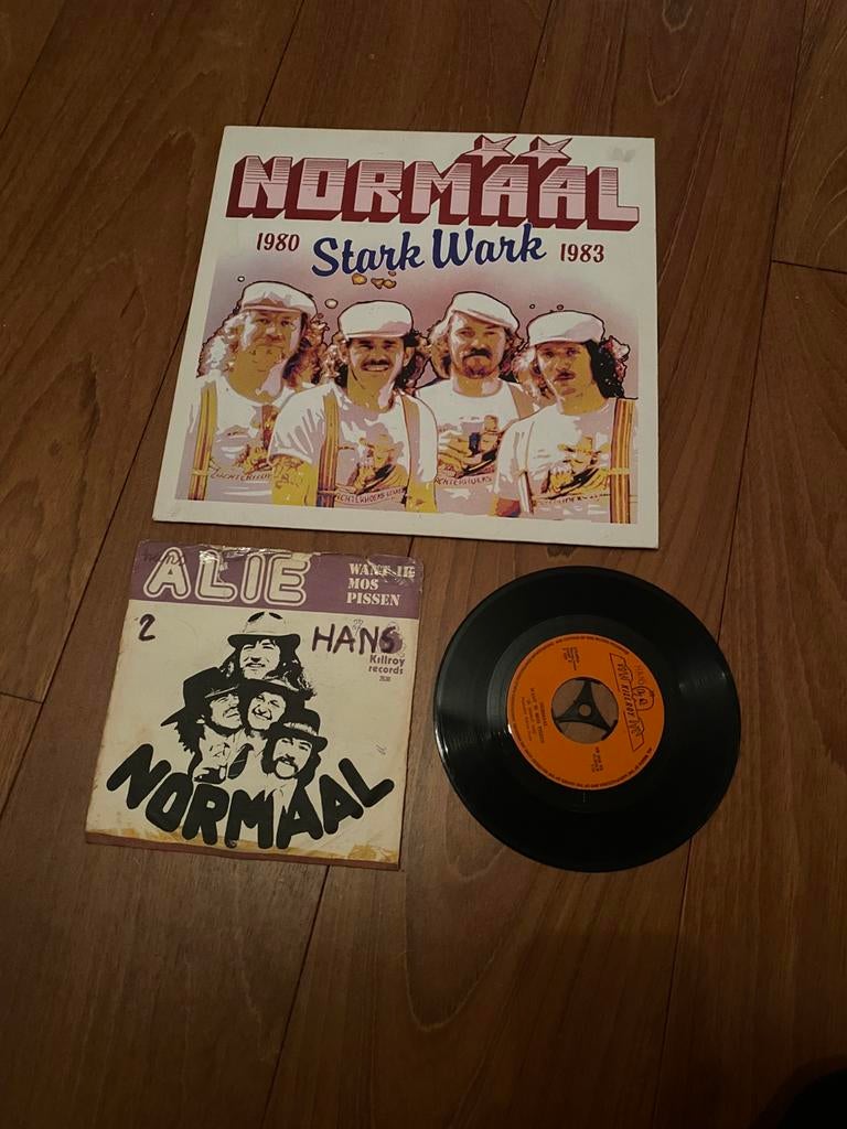 Normaal ( stark Wark ) + single, Ophalen of Verzenden, Zo goed als nieuw, Overige formaten, Poprock