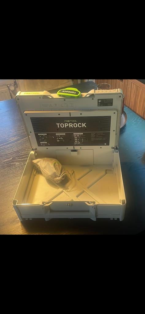 Festool Toprock, Ophalen, Nieuw