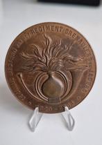 Jubileum penning : 75 jaar bestaan Regiment  Grenadiers 1904, Verzamelen, Ophalen of Verzenden, Landmacht, Nederland, Embleem of Badge