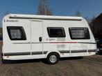 Dethleffs C’Go 415 QL (2019) – Dwarsbed – Fietsendrager, Caravans en Kamperen, Caravans, Koelkast, Treinzit, Dwarsbed, Particulier