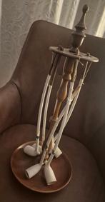 Prachtige set vintage Goedewaagen Gouda Holland kleipijpen, Ophalen, Zo goed als nieuw, (Water)pijp