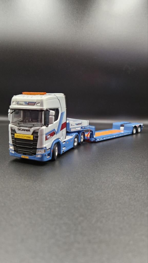 Wsi | Pol - Scania, Hobby en Vrije tijd, Modelauto's | 1:50, Ophalen of Verzenden, Zo goed als nieuw, Bus of Vrachtwagen, Wsi