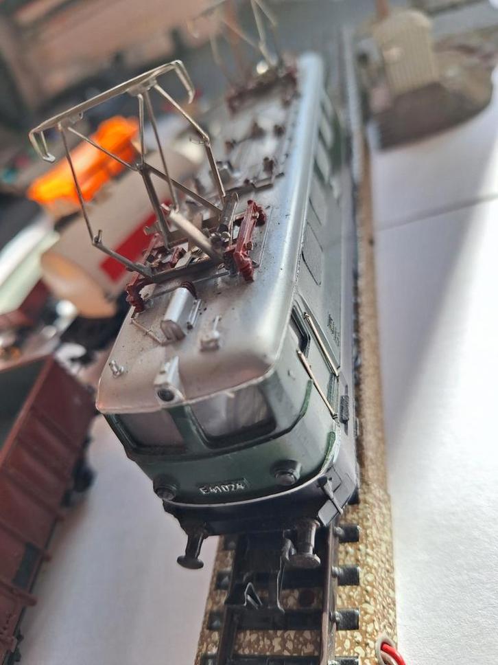 Marklin trein jaren 60 - Locomotief, rails, wagons, trafo, Hobby en Vrije tijd, Modeltreinen | H0, Ophalen