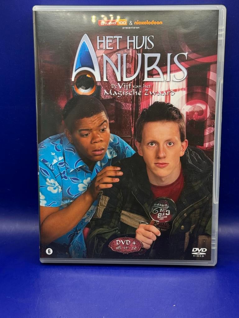 Het Huis Anubis: De Vijf van het Magische Zwaard DVD, Avontuur, Verzenden, Zo goed als nieuw, Vanaf 6 jaar