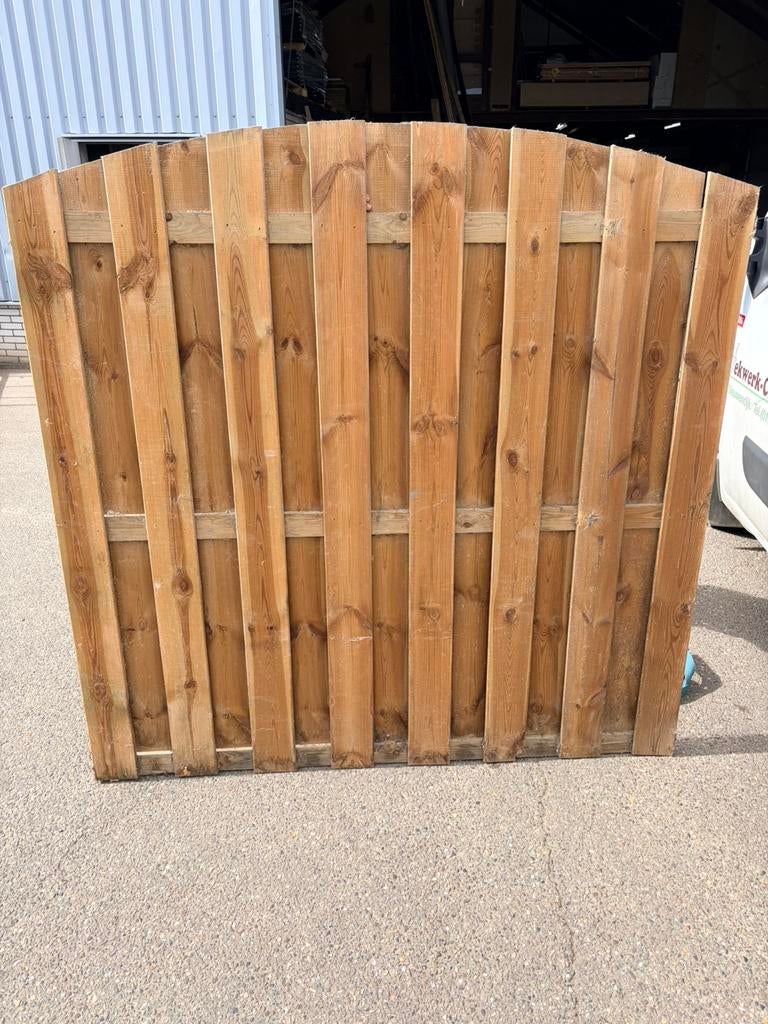 Toog schermen, Tuin en Terras, Ophalen of Verzenden, Zo goed als nieuw, Hout, 150 tot 200 cm