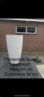 Elho bloempot - Kunststof - 61 cm hoog, Kunststof, Gebruikt, Rond, Balkon