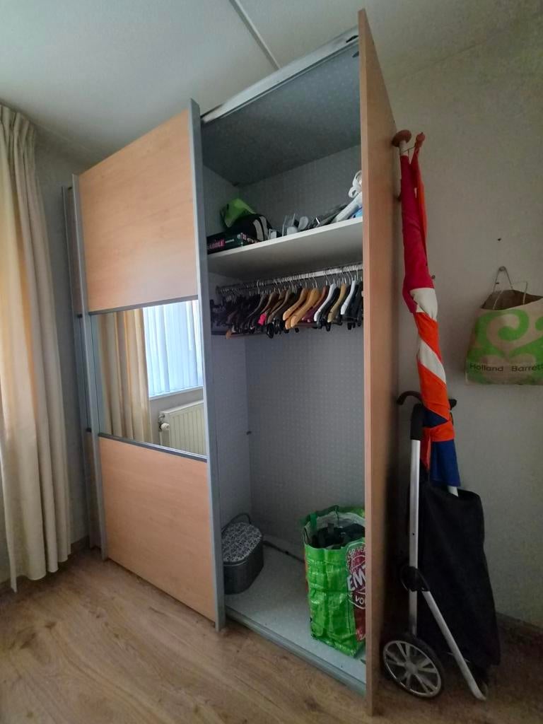 Hangkast met schuifdeuren, Ophalen, Gebruikt, 200 cm of meer, 150 tot 200 cm