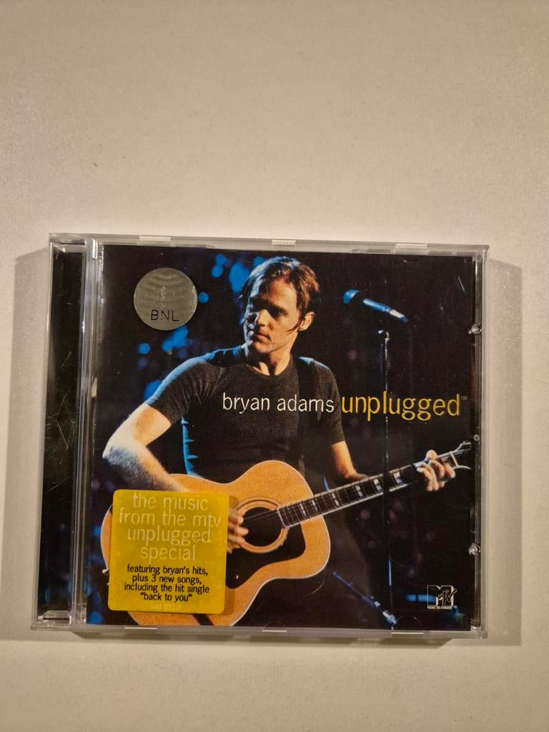 Bryan Adams-Unplugged, Ophalen of Verzenden, Zo goed als nieuw, Poprock