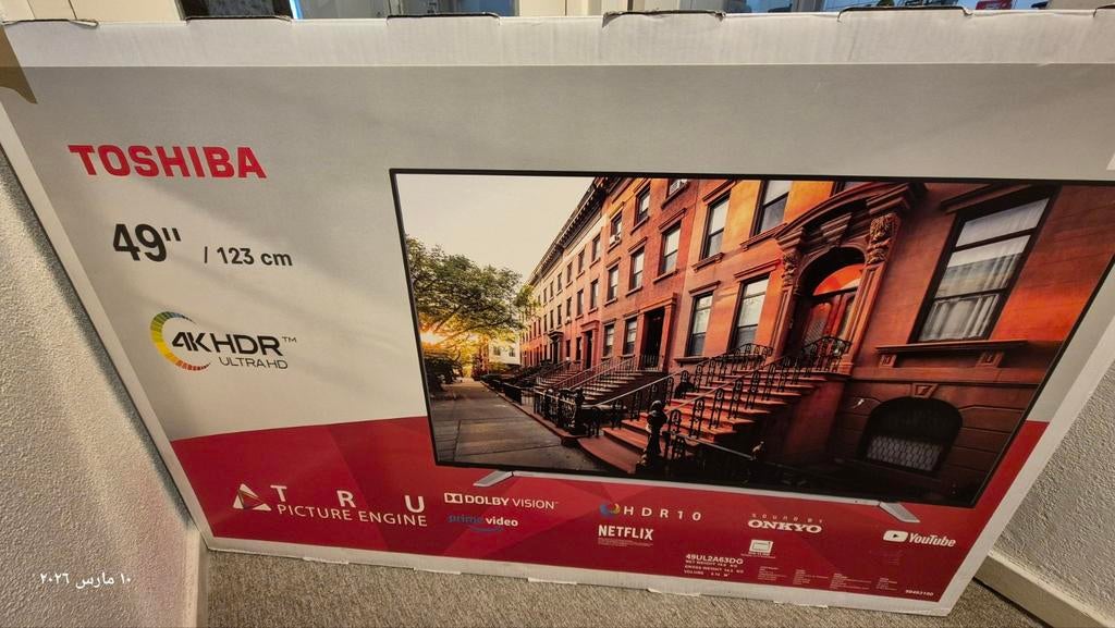 Toshiba Smart TV 49 inch 4K HDR Zo goed als nieuw, Ophalen, Toshiba, Zo goed als nieuw, 100 cm of meer