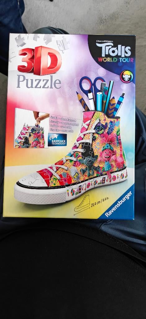 Ravensburger 3d puzzle, Ophalen, Minder dan 500 stukjes, Zo goed als nieuw, Rubik's of 3D-puzzel