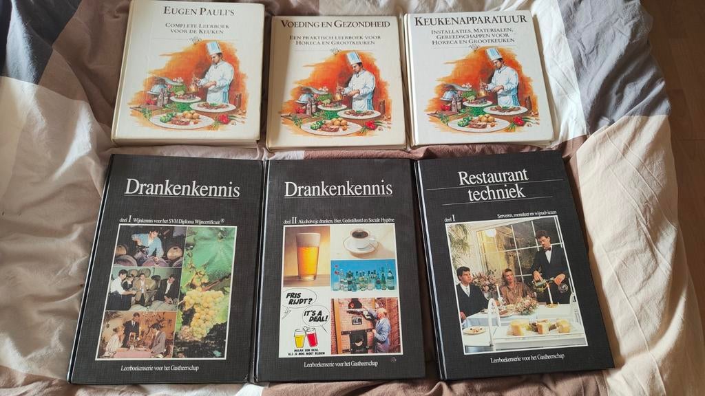Horeca Leerboeken - Complete Set, Boeken, Studieboeken en Cursussen, Zo goed als nieuw, MBO, Ophalen of Verzenden