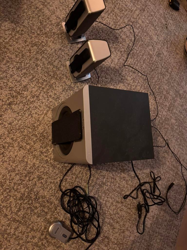 Philips spa7300 geluidsysteem, Ophalen, Gebruikt