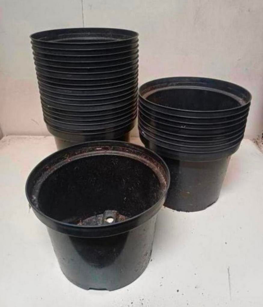 Kweekpotten plantenpotten bloempotten 5 liter, Tuin en Terras, Kunststof, Gebruikt, Rond, Ophalen of Verzenden