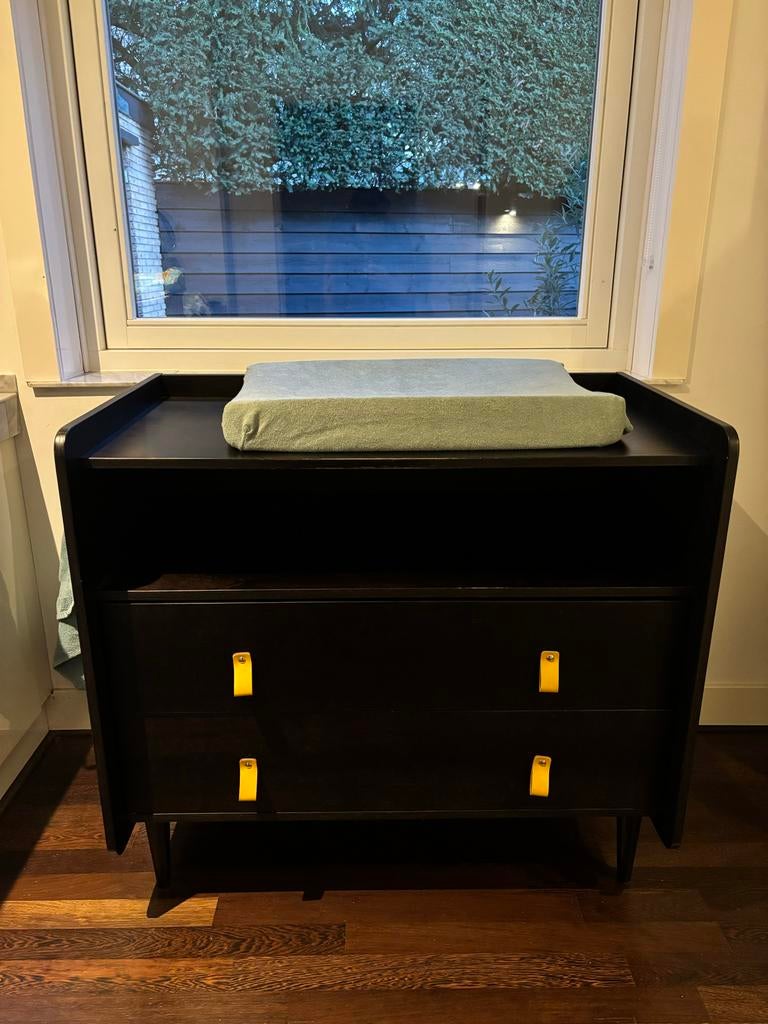 Twf commode wenge multiplex, goede staat, Gebruikt, 50 tot 70 cm, Ophalen of Verzenden, 75 tot 100 cm