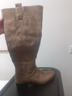 Mexx beige mooie laarzen met kleine hak, Ophalen, Hoge laarzen, Mexx, Beige