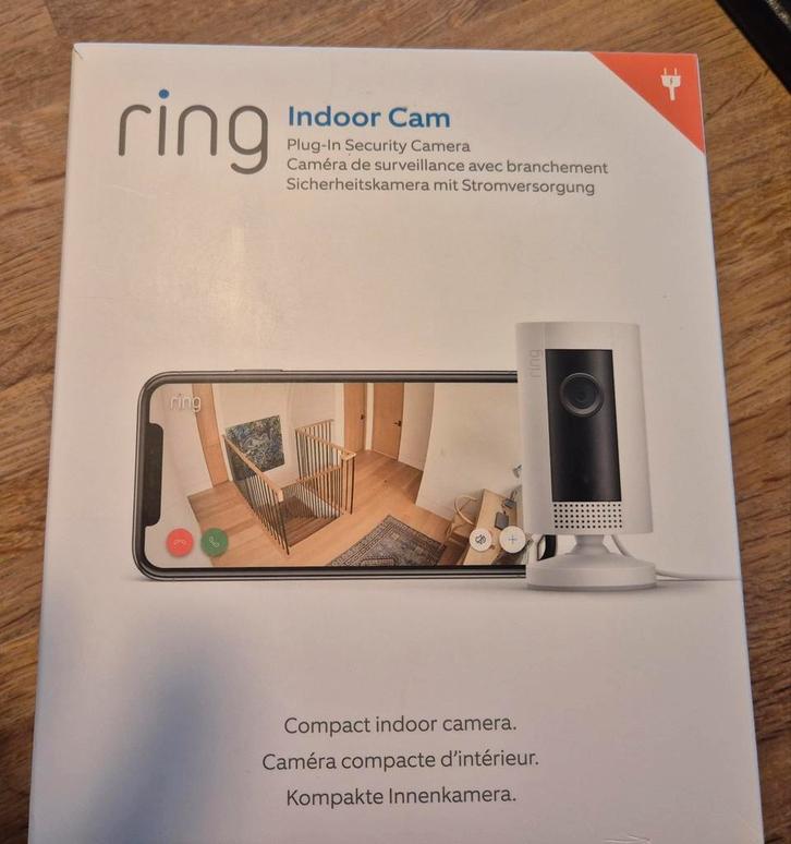 Ring Indoor Cam- Nieuw, Audio, Tv en Foto, Videobewaking, Nieuw, Ophalen of Verzenden