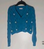 Leuk blauw vest maat 152 z.g.a.n., Meisje, Trui of Vest, Ophalen of Verzenden, Zo goed als nieuw
