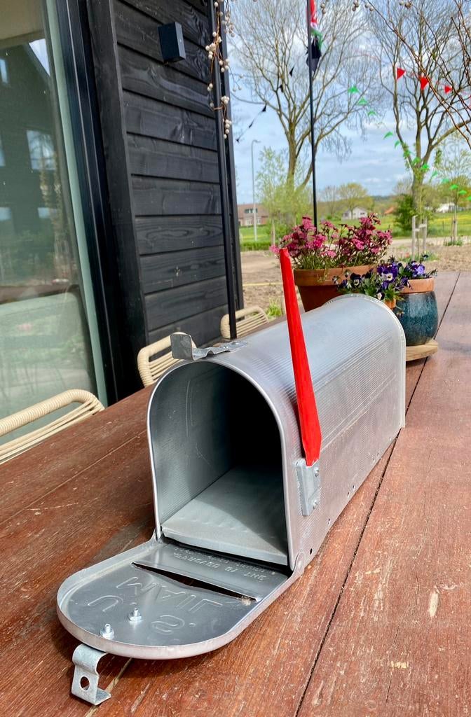 Amerikaanse brievenbus, Tuin en Terras, Ophalen of Verzenden, Nieuw, Aluminium
