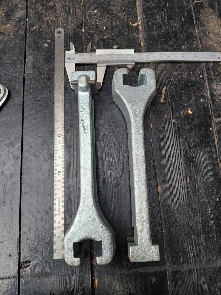 Verlengstukken voor gedore poelietrekker 1.06/3 en 1.07/3, Auto diversen, Autogereedschap, Ophalen of Verzenden, Nieuw