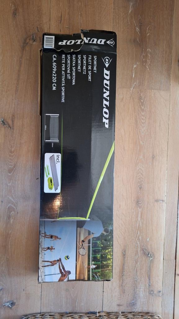 Dunlop Sportnet - Volleybalnet 609x220 cm, Ophalen of Verzenden