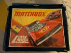 Vintage Matchbox Carry Case met 48 auto's, Ophalen of Verzenden, Gebruikt