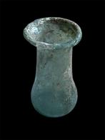 Romeins glas zalfpot 1ste-3de eeuw - Gaaf exemplaar, Ophalen of Verzenden